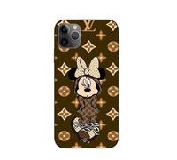 Coque Maniacase pour Iphone 11 Pro max minnie Disney Lv marron