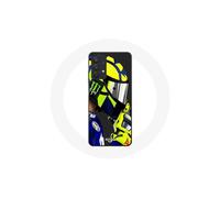 Coque - MANIACASE - Samsung Galaxy A32 4G - Casque Valentino Rossi - Silicone plastique - Souple