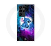 Coque - MANIACASE - Samsung Galaxy S22 Ultra - Stitch ohana - Coloré - Souple