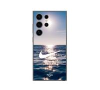 Coque - Maniacase - Samsung Galaxy S24 Ultra - Nike Logo - Souple - Blanc