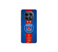 Coque - MANIACASE - Xiaomi Redmi Note 15 5G - Silicone TPU - Noir - Design PSG/Champion