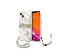 Coque Marble Strap avec lanière nylon pour iPhone 13 Mini