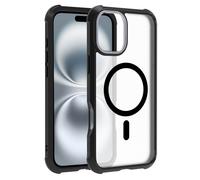 Coque Mat Frost Noir Recy MagSafe Protection extême aux chutes 3 mètres pour iPhone 16 Plus - Origine France Garantie