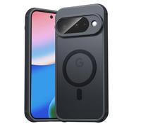 Coque Mat Magnétique - HQSELECTION - pour Google Pixel 10 - Compatible avec MagSafe - Translucide Antichoc