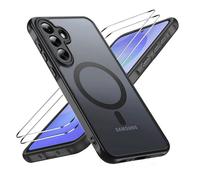 Coque HQSELECTION Samsung Galaxy A57 5G Mat Magnétique Compatible MagSafe 2 Verres Trempés Protection Caméra Antichoc