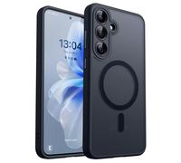 Coque Mat Magnétique pour Samsung Galaxy S25, Compatible avec MagSafe, Protection d'objectif ,Coque Translucide Arrière Antichoc - HQSELECTION®