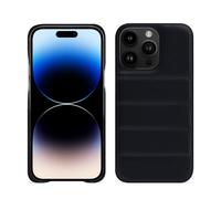 Coque matelassée Apple iPhone 15 Pro Max - - Noir - Cuir saffiano