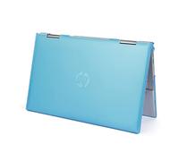 Coque mCover Compatible avec Les Ordinateurs Portables Traditionnels 14" HP Pavilion 14-DVxxxx (avec charnière à 180°) Uniquement (Non Compatible avec Les Autres séries HP Pavilion) Aqua