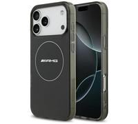 Coque Mercedes AMG Magsafe IPHONE 17 Pro Max Plastique Noir Transparent Logo De