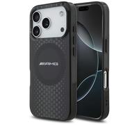 Coque Mercedes AMG Magsafe IPHONE 17 Pro Plastique Noir Transparent Logo