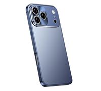 Coque Métallique pour IPhone 17/17 Pro / 17 Pro Max / 17 Air - Protection Intégrale des Objectifs - Coque Fine Anti-Rayures,17 Air,Blue