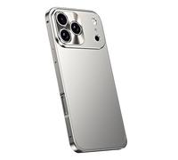 Coque Métallique pour IPhone 17/17 Pro / 17 Pro Max / 17 Air - Protection Intégrale des Objectifs - Coque Fine Anti-Rayures,17 Air,Grey