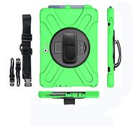 Coque Microsoft Surface Go 2 10.5" 2020, Antichoc Armure Robuste Étui avec Support Rotatif, Dragonne, Bandoulière Réglable et Porte-Crayon, TPU and PC Housse pour Surface Go 2 10.5" 2020 (Vert)