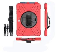 Coque Microsoft Surface Go 3 10.5" 2021, Antichoc Armure Robuste Étui avec Support Rotatif, Dragonne, Bandoulière Réglable et Porte-Crayon, TPU and PC Housse pour Microsoft Surface Go 3 10.5" 2021