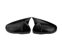 Coque miroir latéral Couvercle Rétroviseur Latéral Voiture, Capuchon D'aile, Garniture Boîtier Porte Extérieure, Aspect Fiber Carbone, Pour Golf 6 MK6 GTI GTD 2009 - 2013