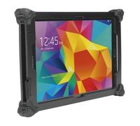 Mobilis 050003 - Coque RESIST pour Galaxy Tab A6 10.1" (25.6cm) - Noir, Résistance aux chocs, Bandoulière, Patte de saisie, Porte-stylet. Fabriquée en France.