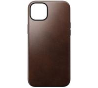 Coque Modern en cuir Horween pour iPhone 15 Plus Marron