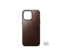 Coque Modern Horween Compatible avec le MagSafe pour iPhone 14 Pro Max Marron