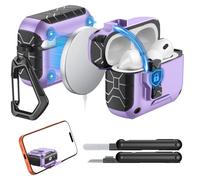 Coque MoKo pour AirPods Pro 3(2025),Étui Protection Anti-Chute, Violet