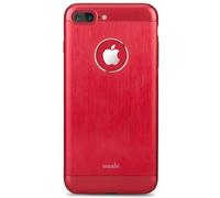 Coque Moshi Iglaze Armour Iphone 7+/8+ Aluminium Rouge Avec Entourage Gel