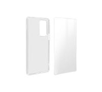 Coque pour Motorola Edge 20 Pro Souple et Film Verre Trempé 9H Transparent