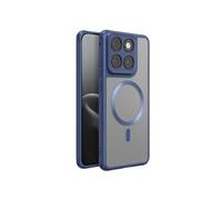 Coque pour Motorola Edge 70 Fusion Renforcée Compatible Accessoires MagSafe Bleu