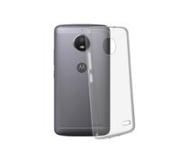 Coque Motorola Moto E4 Coque souple Silicone Gel coin renforcée Transparent