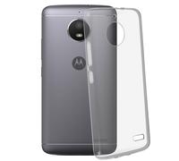 Coque Motorola Moto E4 Coque souple Silicone Gel coin renforcée Transparent