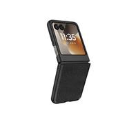 Avizar Coque pour Razr 70 Effet Cuir Croco avec Écran Externe Dégagé