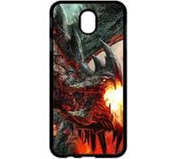 Coque My-Kase pour Galaxy J7 (2017) - dragon - Noir Noir G