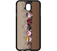 Coque My-Kase pour Galaxy J7 (2017) - kirby héros - Noir Noir G