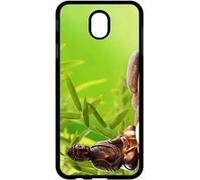Coque My-Kase pour Galaxy J7 (2017) - zen attitude bouddha bougie - Noir Noir G