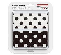 Coque New 3ds À Pois Blancs & Noirs