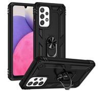 Coque NALIA RINGDEFEND pour Samsung Galaxy A33 - Housse Étui Silicone Magnétique Rigide Antichoc Incassable - Noir