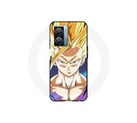 Coque Narzo 50 5G Dragon ball z sangoku Cheveux blonds