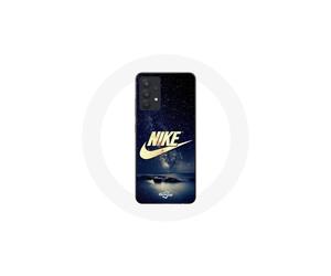 Coque - Nike - Samsung Galaxy A13 5G - Logo Doré - Nuit Étoilée - Souple
