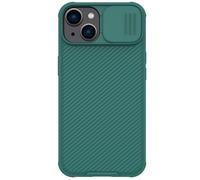 Coque - NILLKIN - CamShield Pro - iPhone 14 Plus - Vert - Élégante - Semi-rigide