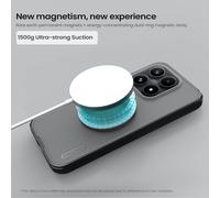 Coque Magnétique pour Xiaomi 17 Protection Hybride Antidérapante Nillkin Noir / Transparent