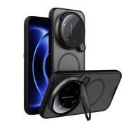 Coque Nillkin pour Xiaomi Mi 17 Ultra 5G avec protection d'objectif magnétique Camshield Prop, cadre souple et support intégré Cam Mag Clear Black