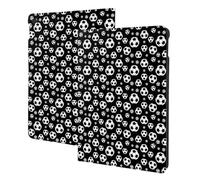 Coque noire compatible avec iPad 9e/8e/7e génération - Compatible avec iPad 10.2, coque compatible avec iPad 10.2, coque compatible avec iPad avec fonction trépied robuste