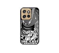 Coque noire pour Edge 50 NEO avec motif le dernier samourai