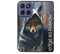 Coque Noire pour Edge 60 et 60 Fusion Renard Fox des Bois