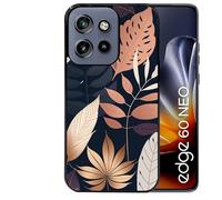 Coque Noire pour Edge 60 Neo et 50 Neo Jungle et Feuilles