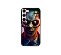 Coque noire pour Galaxy S25 PLUS motif joker style zombie