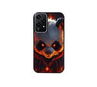 Coque noire pour Honor 200 LITE avec motif panda very angry