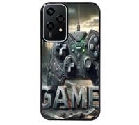 Coque Noire Pour Honor 200 Lite Motif Gamer Steam