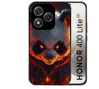 Coque noire pour Honor 400 LITE motif panda very angry