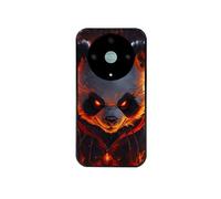 Coque noire pour Honor Magic 6 LITE avec motif panda very angry