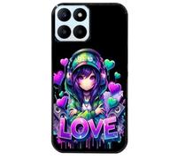 Coque Noire Pour Honor X6b Anime Manga Et Love