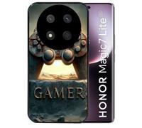 Coque Noire Pour Magic 7 Lite Motif Gamer Vintage